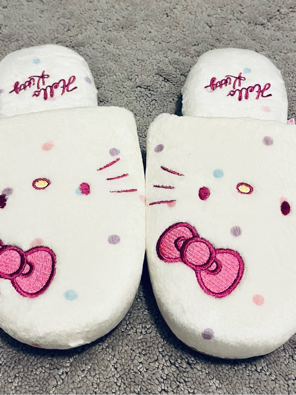 Kids Hello Kitty Slippers